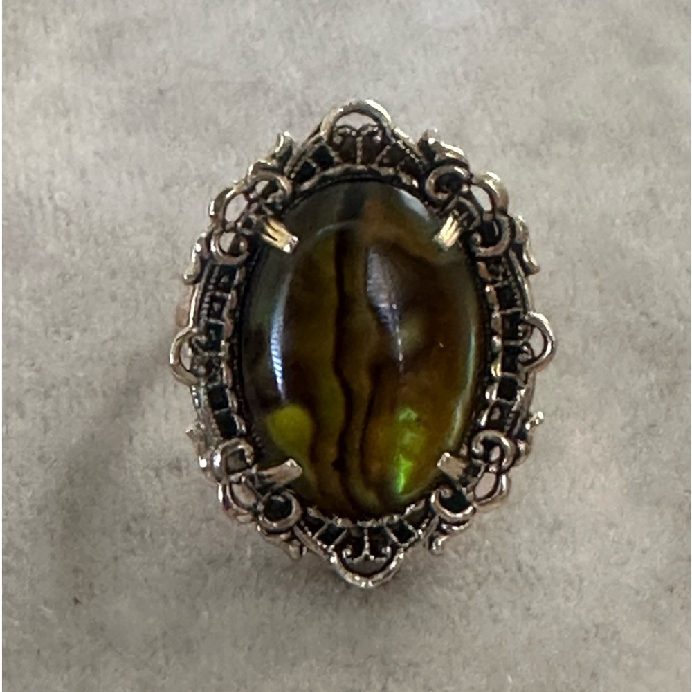 Vintage 18k Gold Plated Ring Size 6